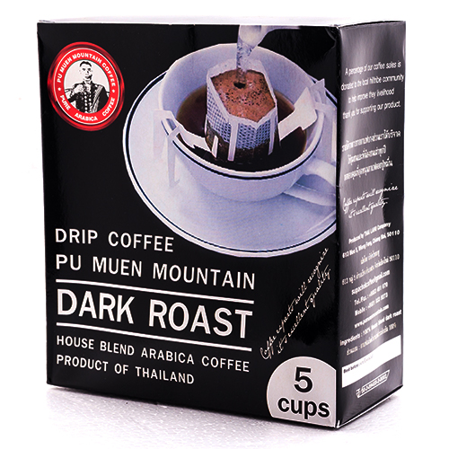 กาแฟดอยปู่หมื่นคั่วเข้มชนิด Drip Bag กาแฟดอยปู่หมื่นคั่วเข้มชนิด Drip Bag