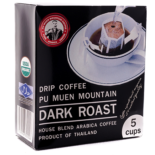 กาแฟดอยปู่หมื่นคั่วเข้มชนิด Drip Bag กาแฟดอยปู่หมื่นคั่วเข้มชนิด Drip Bag